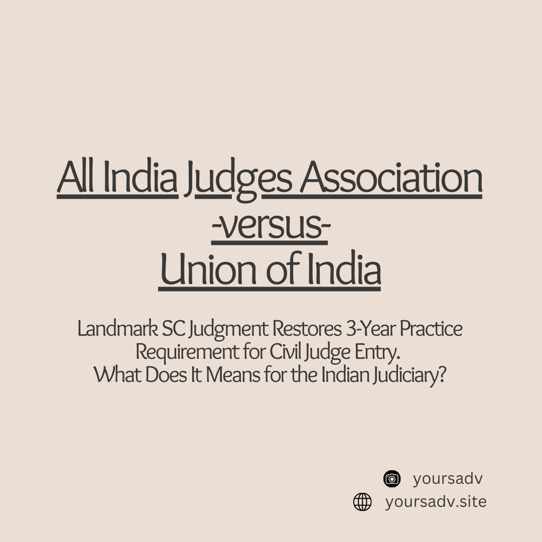 Supreme Court ruling on judicial experience